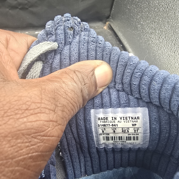 Nike Gray‎ and Blue Athletic Shoes main image 6